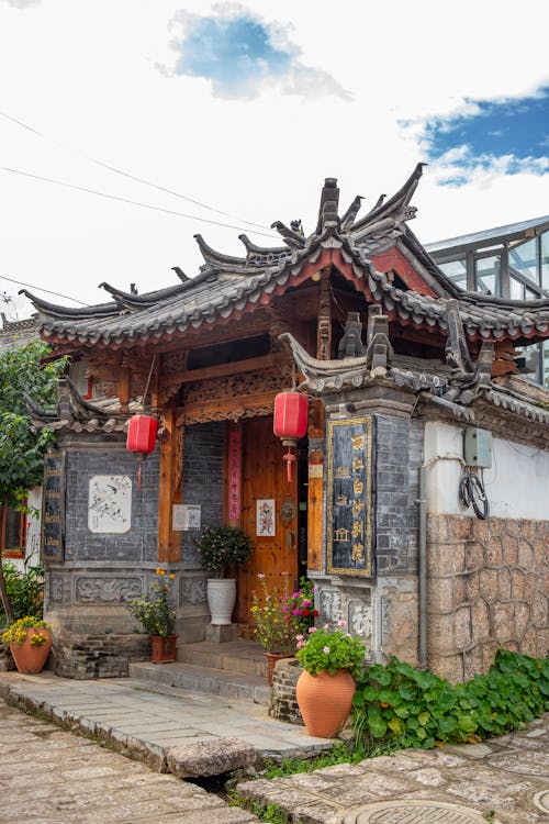 Entrance of a Chinese Temple