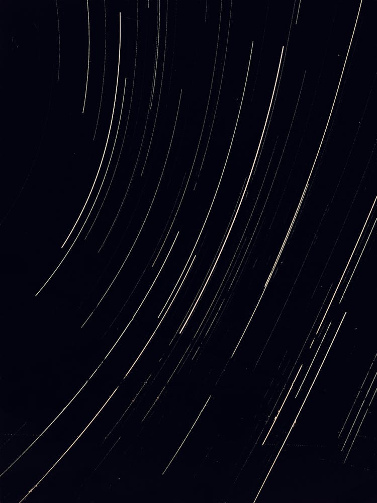 Lines On Black Background