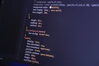 Code on Computer Screen