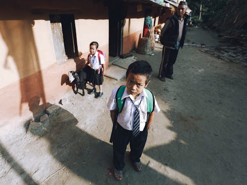 Foto profissional grátis de alunos, crianças, filhos