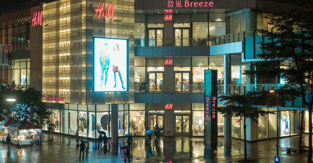 Cloth Store Building Clothing Store Occupying a Whole Building · Free Stock Photo