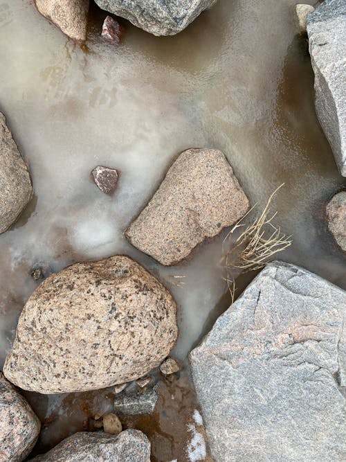 困難, 岩石, 水體 的 免費圖庫相片