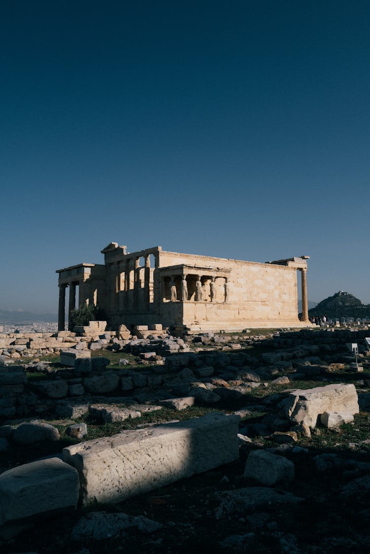 Ancient City Buildings Ruins