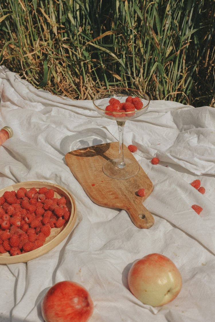 Fruit On Blanket