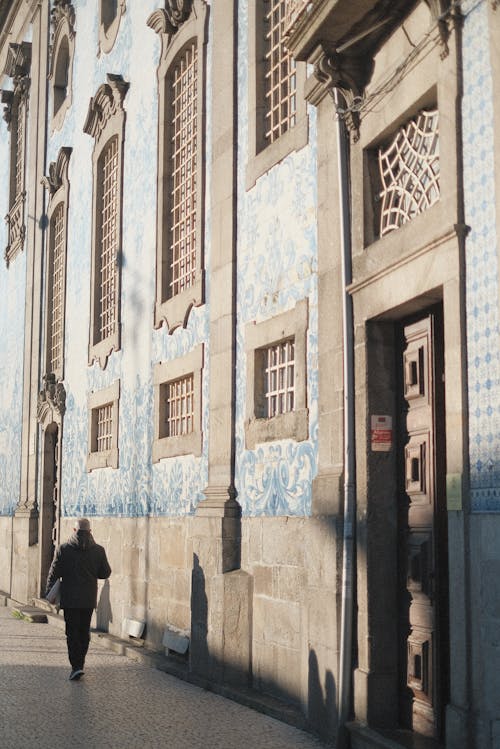 A Man Walking on the Street