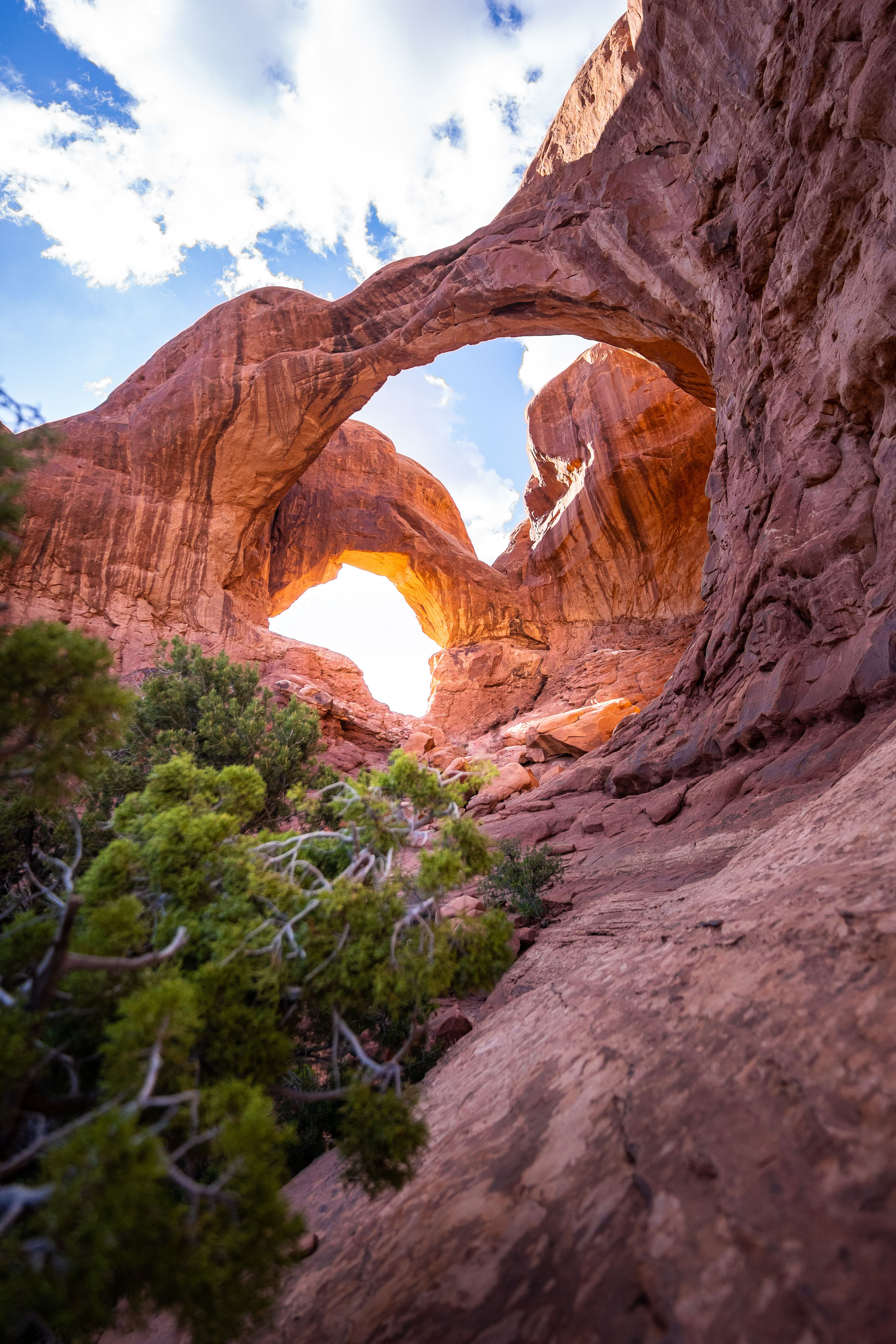 Brown Rock Formation Under the Blue Sky · Free Stock Photo