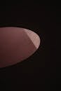 Pink Circle on Black Surface