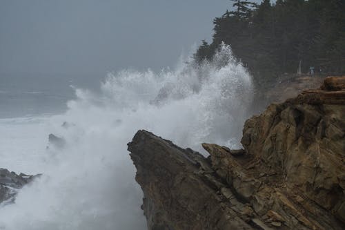Безкоштовне стокове фото на тему «берег, великі хвилі, зіткнення» стокове фото