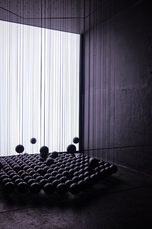 Hanging Balls in a Dark Room