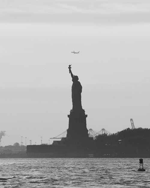 View of the Statue of Liberty