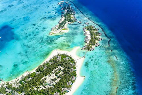 Bird's Eye View Of Island