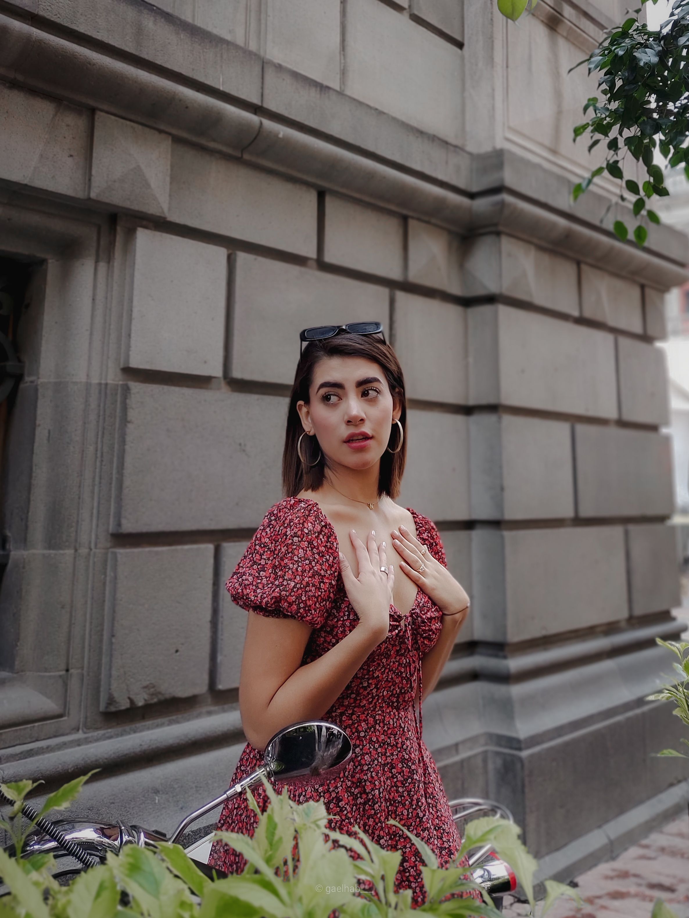 Vestido Floral Vermelho