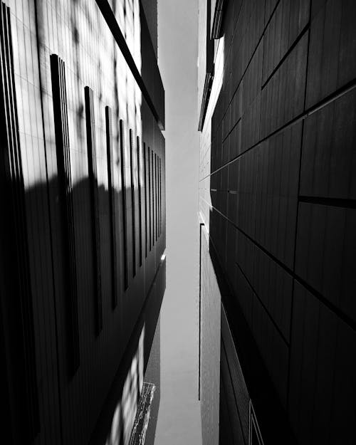 Darmowe zdjęcie z galerii z architektura, budynki, czarno-biały