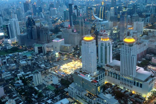 Free stock photo of aerial photography, aerial view, bangkok Stock Photo