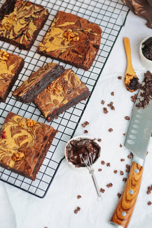 Ingyenes stockfotó brownie-k, csokoládé, cukrászsütemény témában