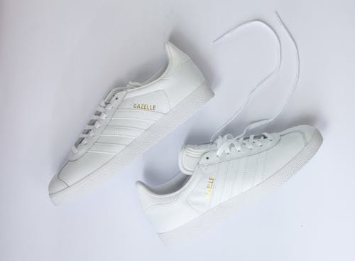 Gratis stockfoto met adidas gazelle, flatlay, gazelle