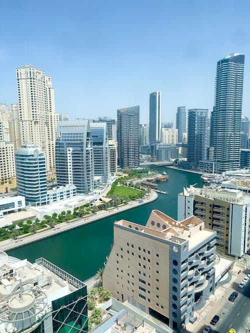 Skyscrapers Around Dubai Marina