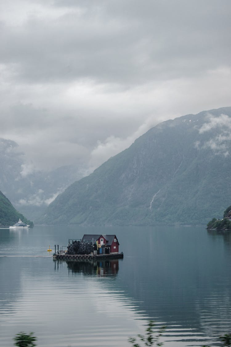 Barge Homes In Fjord