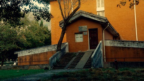 Entrance to a Large Building 