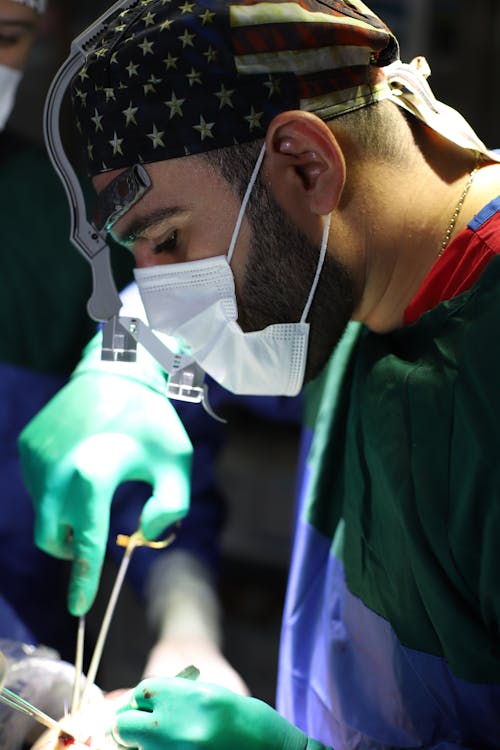 Doctor During a Surgery 