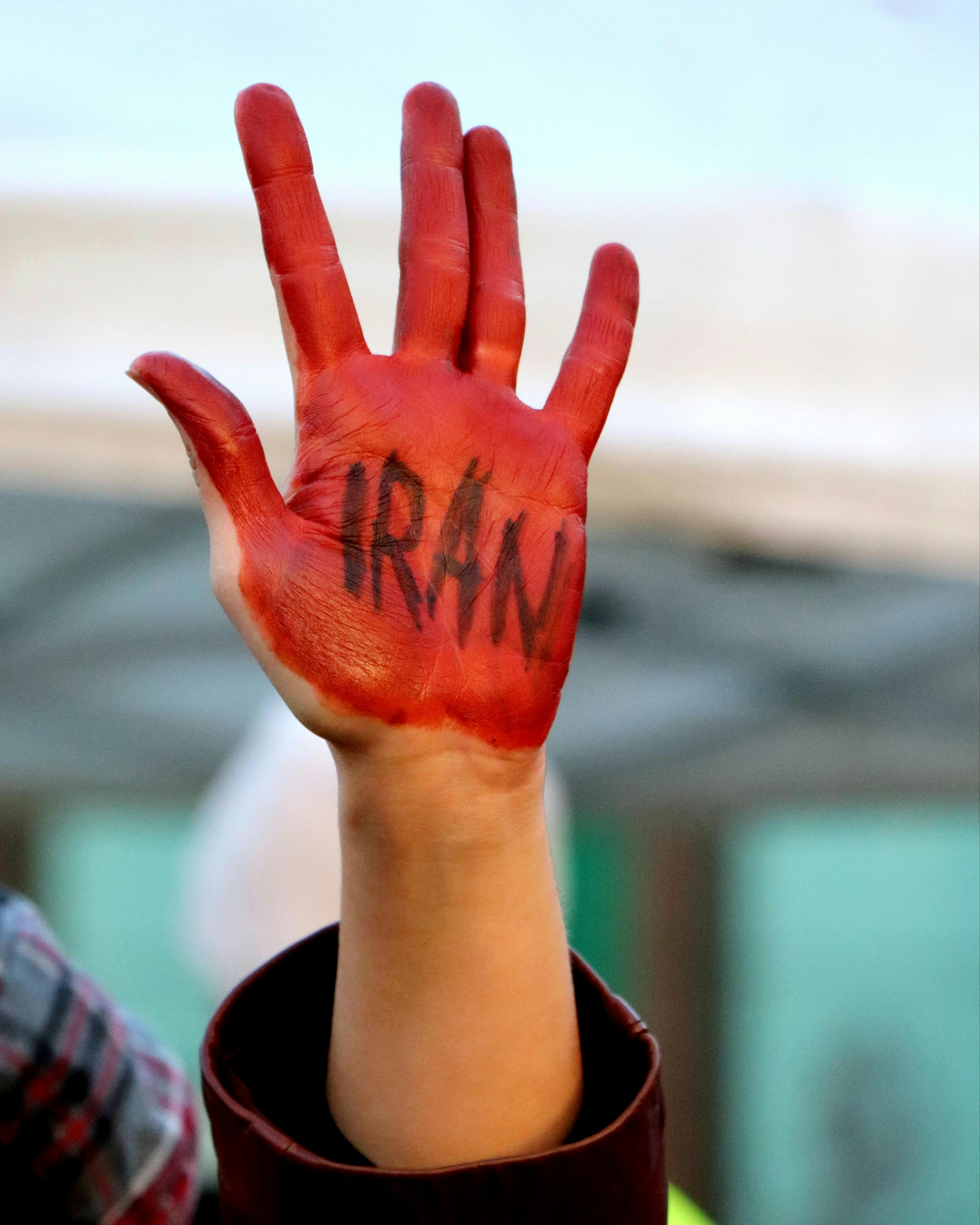 close up shot of human hand