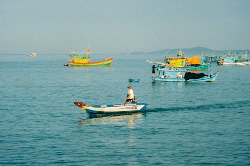 Fotos de stock gratuitas de barcos de pesca, mar, Oceano