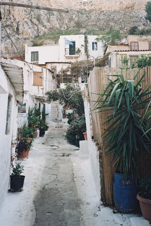 Alley in Greek Village