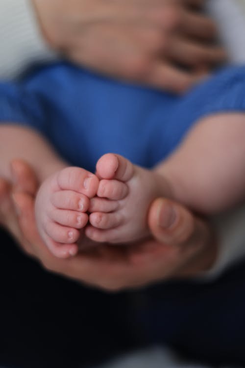 Close up Photo of a Baby's Feet