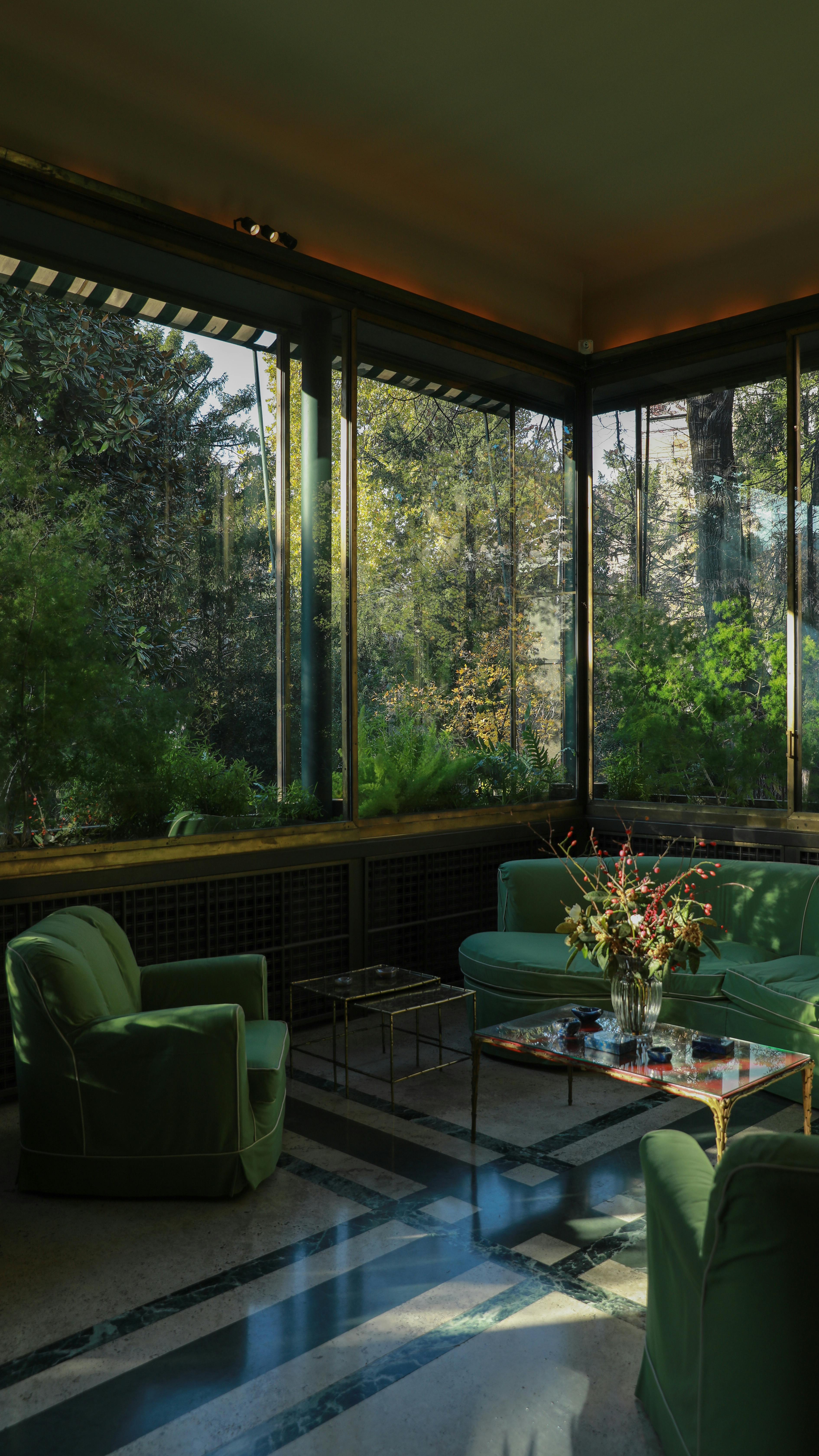 Advanced climate control technology in luxury conservatory