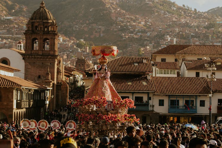 Corpus Christi Celebration In Cusco, Peru 