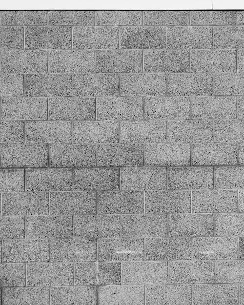 Grey Concrete Bricks on Wall