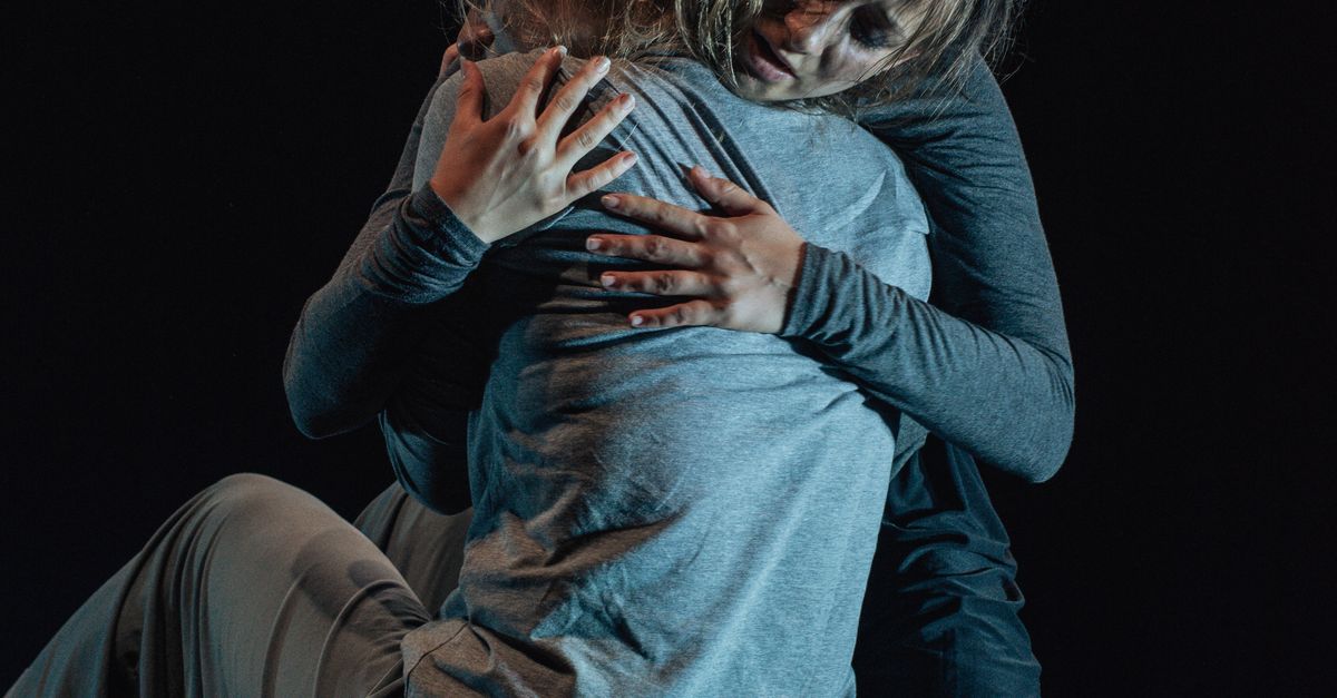 Young Women Acting and Performing a Dramatic Play on Stage · Free Stock ...