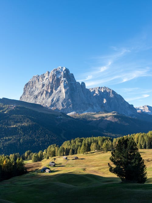 Photos gratuites de champ, dolomites, été