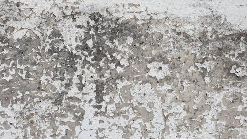 Close-Up Shot of a Paint Chipping of the Wall