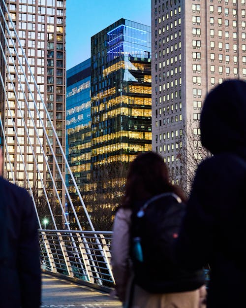 People Walking in the City