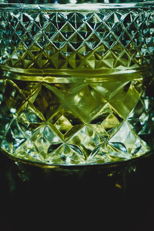 Close-Up Photo of a Whiskey on a Glass