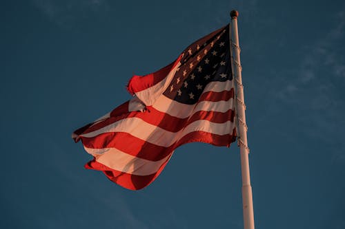 Foto profissional grátis de acenando, América, bandeira