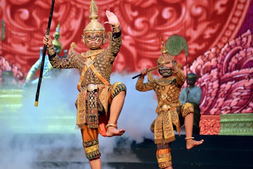 Traditional Khmer show