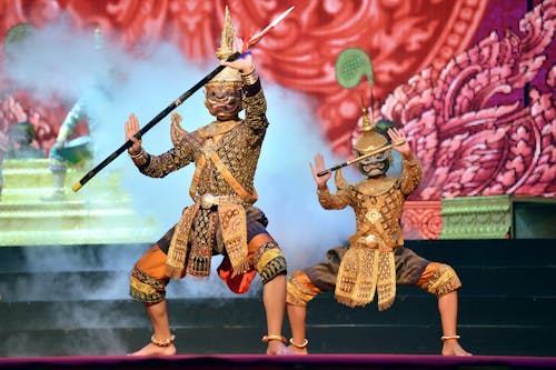 Traditional Khmer show
