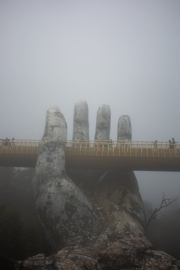 The Golden Bridge In Vietnam