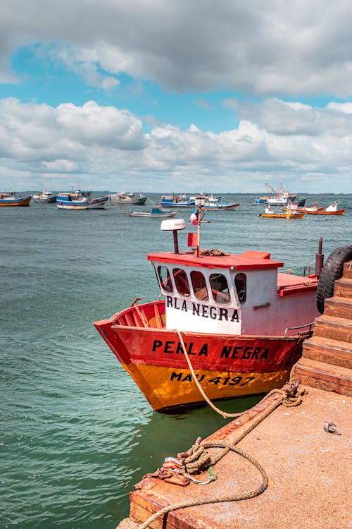 Foto d'estoc gratuïta de aigua, barca de pesca, barques