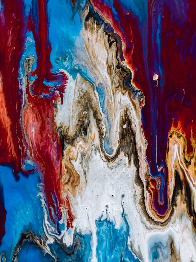 Fragment Of An Abstract Painting