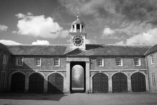 The Old Stable in the Dunham Massey Hall in England 