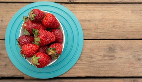 Strawberries in a Bowl