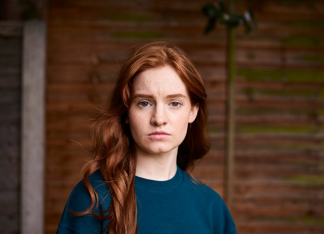 Portrait of Redhead Woman · Free Stock Photo
