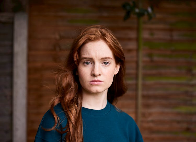 Portrait Of Redhead Woman 