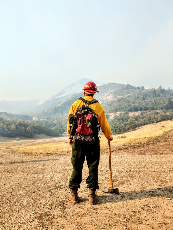 Vigilância e prevenção de incêndios em zona florestal
