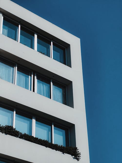 Foto d'estoc gratuïta de arquitectura, cel blau, edifici