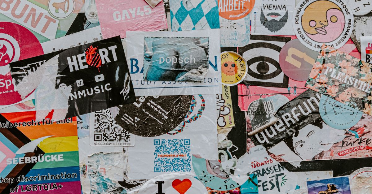 A Variety of Stickers · Free Stock Photo