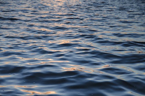 Close Up Photography of Dark Body of Water